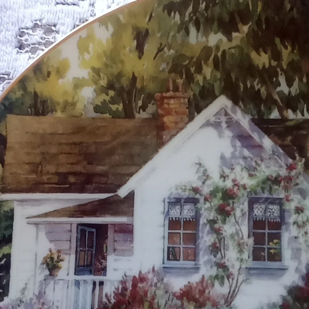 This Side of Heaven by Erin Dertmer decorative plate.